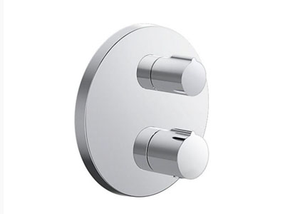 Valve & Trim AUTOSENSE THERMOSTAT REC B&S ROUND TRIM 20741IN-9FP-CP